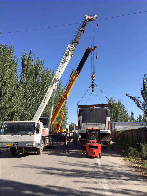 滨州市港口集装箱搬运案例